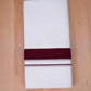 FCD-366 W/D DHOTI 3.80 MTR-Maroon