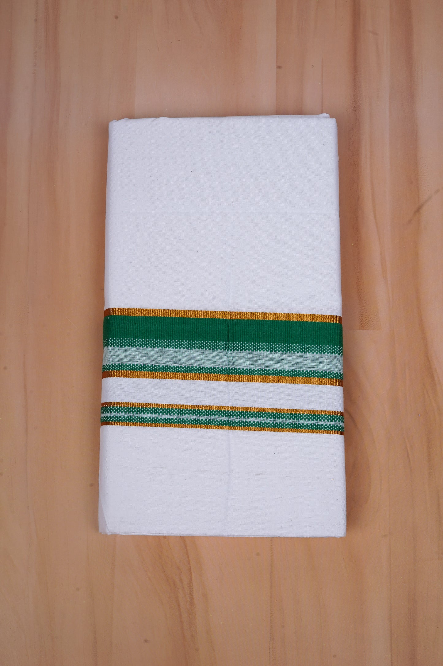 Popular Choice W/S Dhoti 2.00 MTR - Dark Green