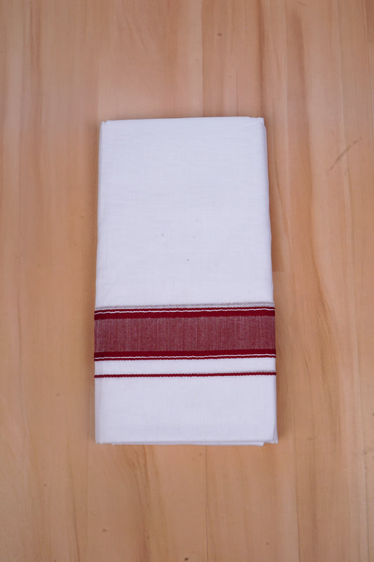 FCD-501 W/D DHOTI 3.80 MTR-Maroon