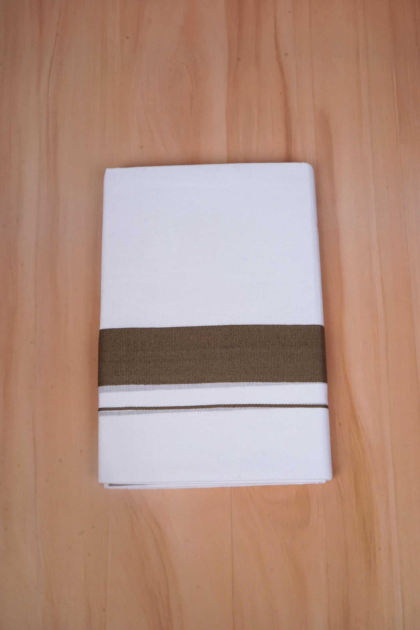 FCD-596 W/D DHOTI 3.80 MTR - Brown