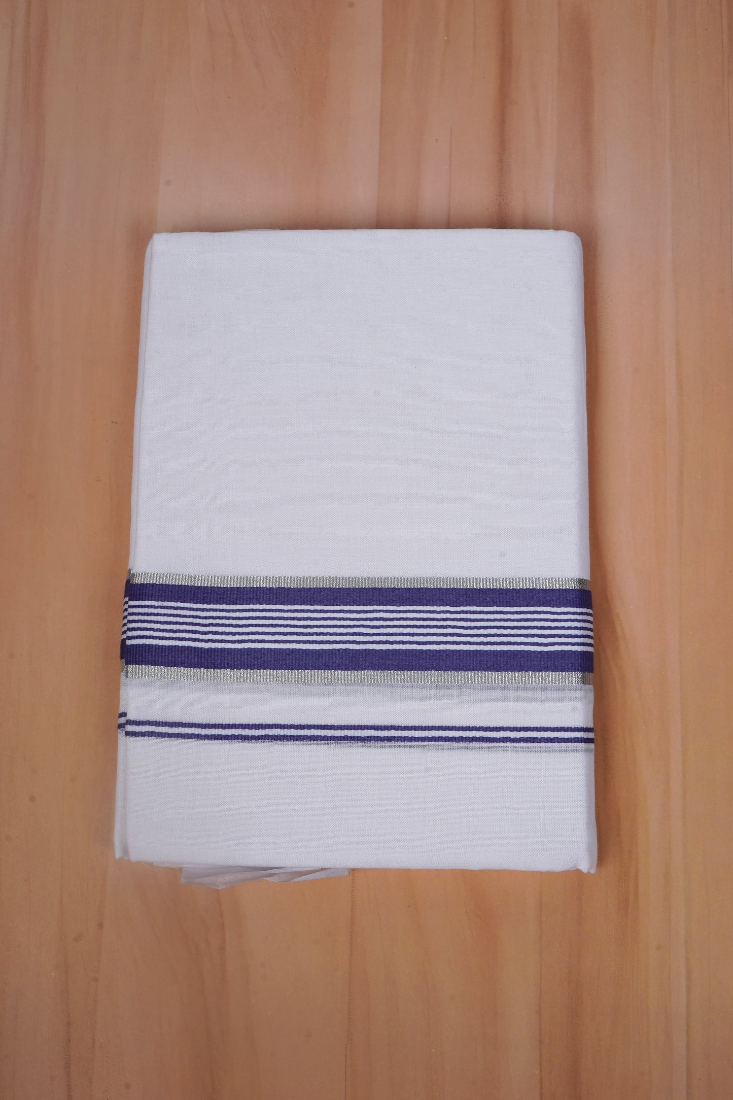 FCD-589 W/D DHOTI 3.80 MTR - Blue 2