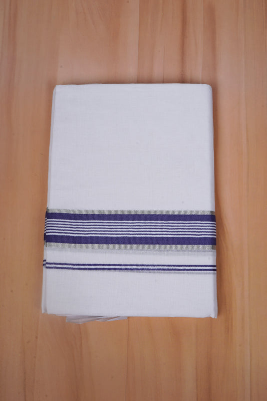 FCD-589 W/D DHOTI 3.80 MTR - Blue 2