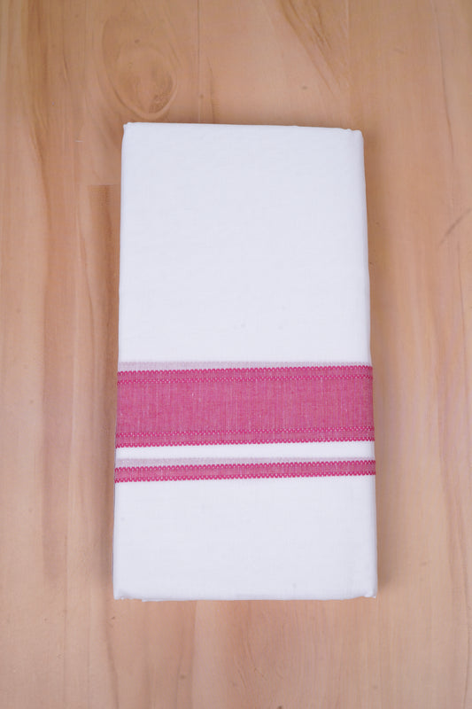 425FD-02 W/D DHOTI 4.25 MTR- Pink