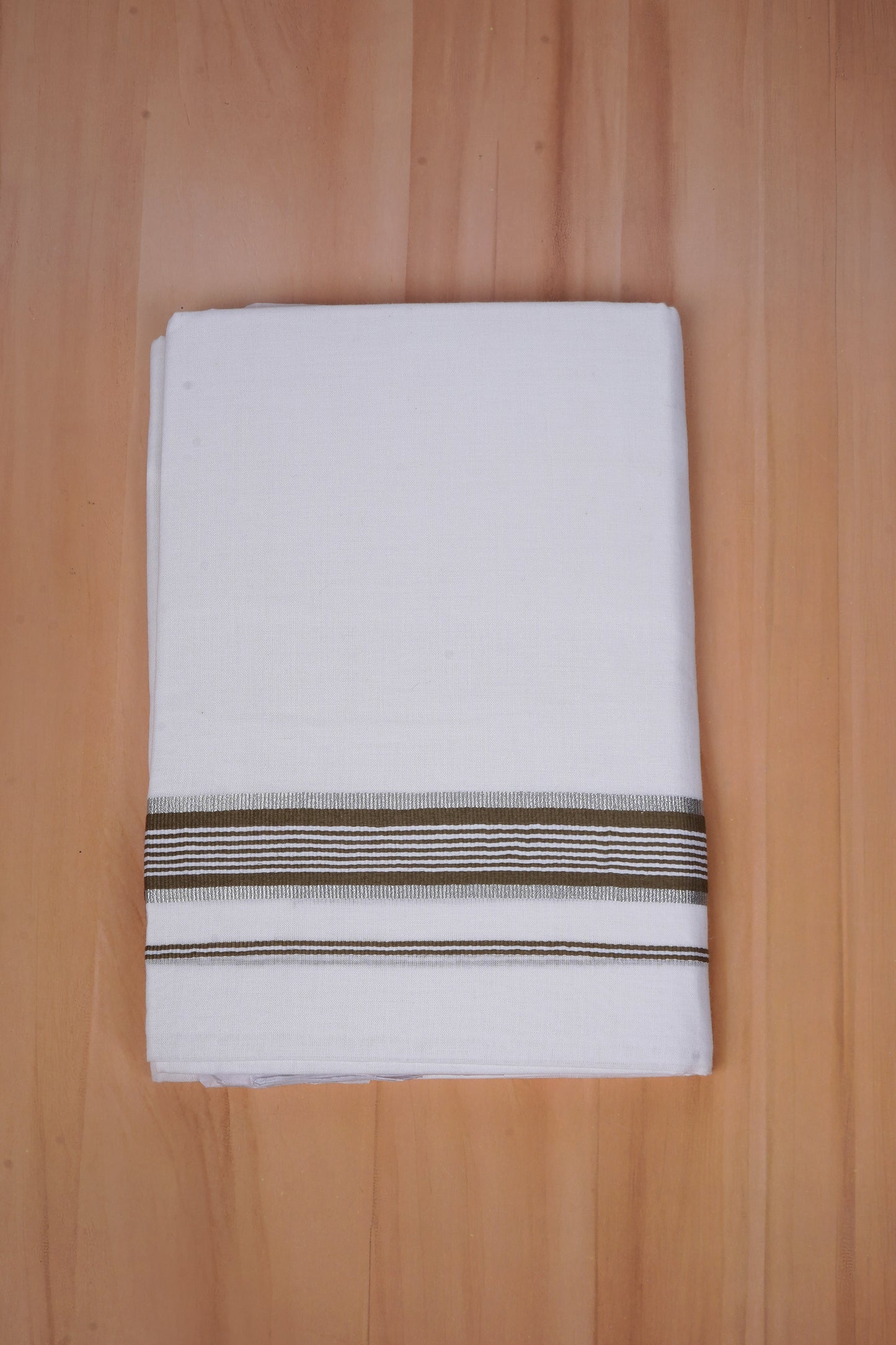FCD-589 W/D DHOTI 3.80 MTR - Brown