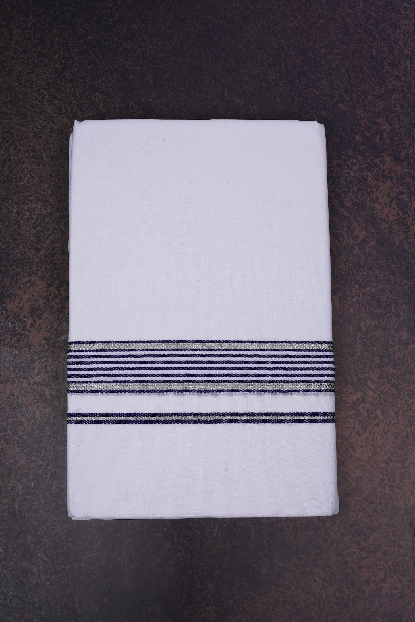 FD-137 W/D DHOTI 3.80 MTR-Blue