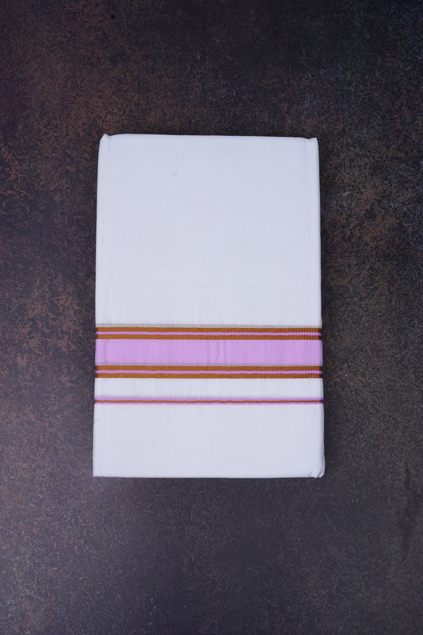 FD-172 W/D DHOTI 3.80 MTR- Light pink