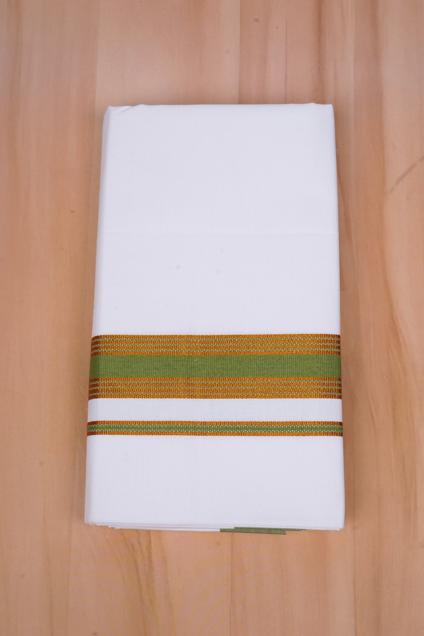 Gold Max W/S Dhoti 2.00 MTR - Green