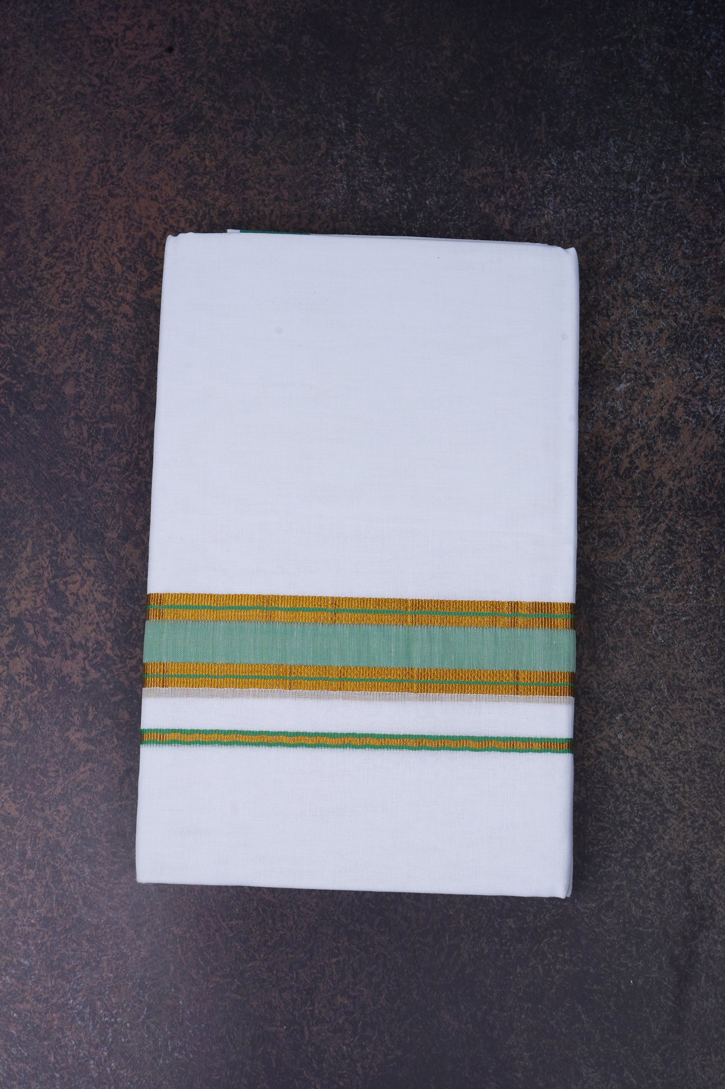 FD-172 W/D DHOTI 3.80 MTR- Green