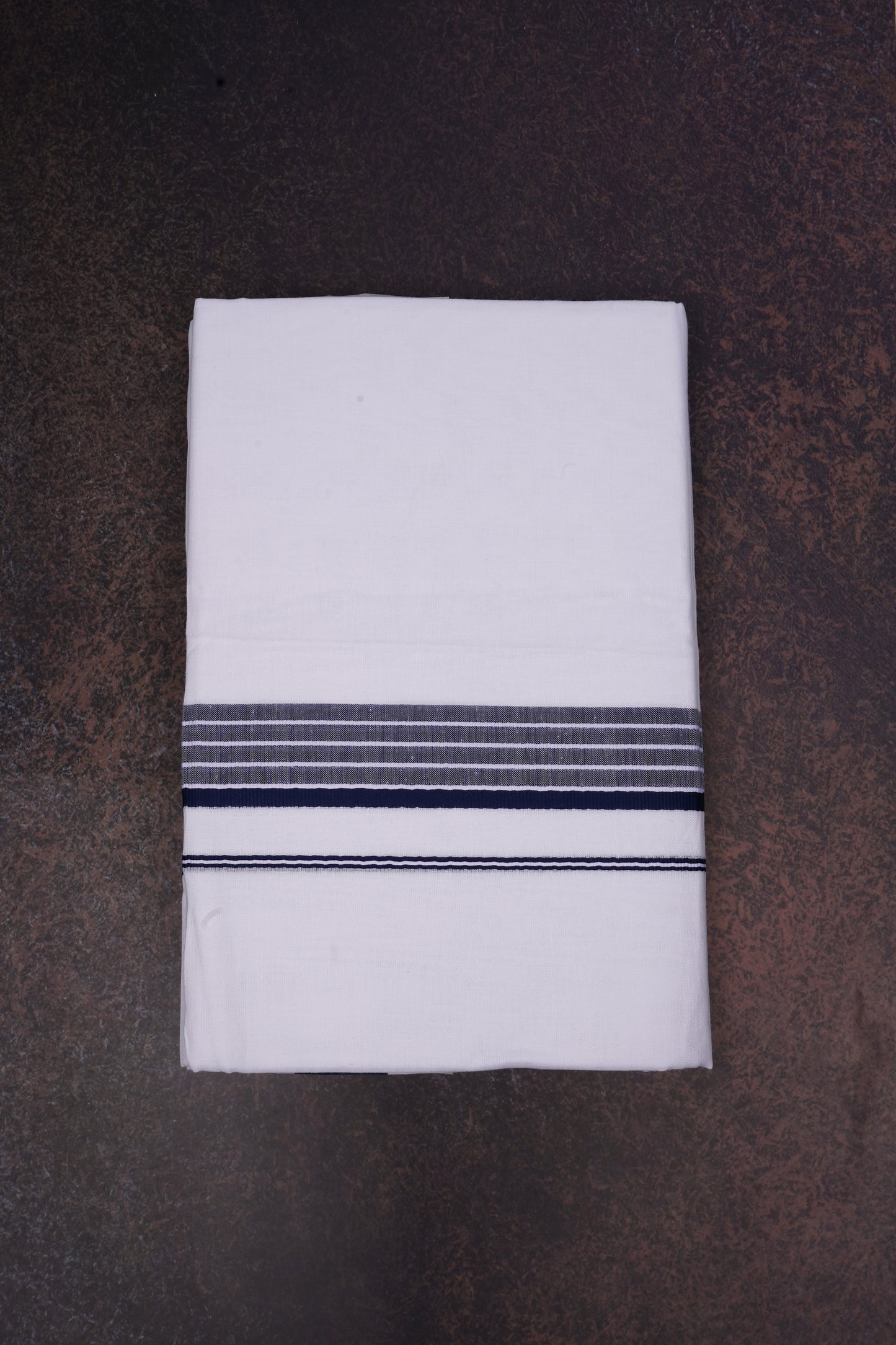 FD-133 W/D DHOTI 3.80 MTR-Dark Blue