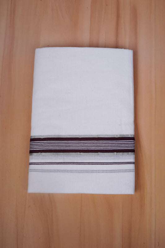 FCD-589 W/D DHOTI 3.80 MTR -  Brown