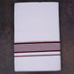 FD-162 W/D DHOTI 3.80 MTR-Light Brown