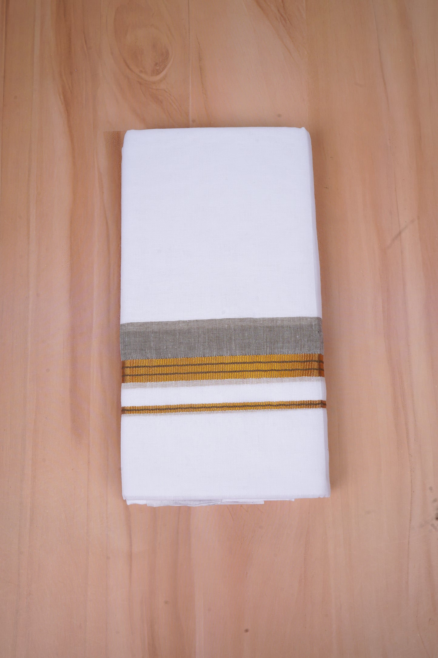 FCD-528 W/D DHOTI 3.80 MTR-Brown