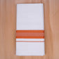 FCD-391 W/D DHOTI 3.80 MTR-Dark Ornage