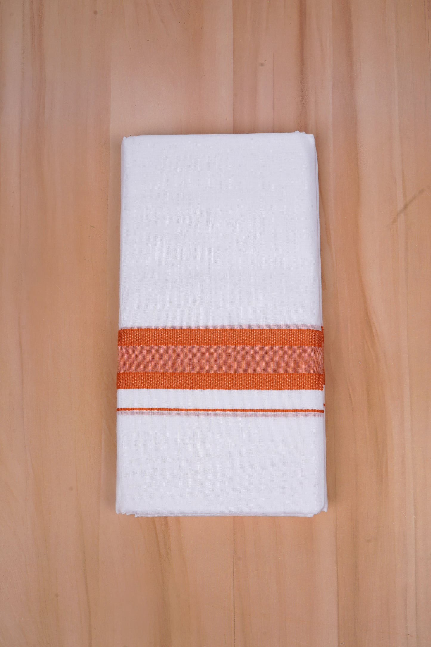 FCD-391 W/D DHOTI 3.80 MTR-Dark Ornage