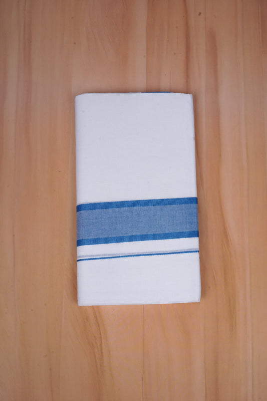 FCD-615 W/D DHOTI 3.80 MTR - Blue