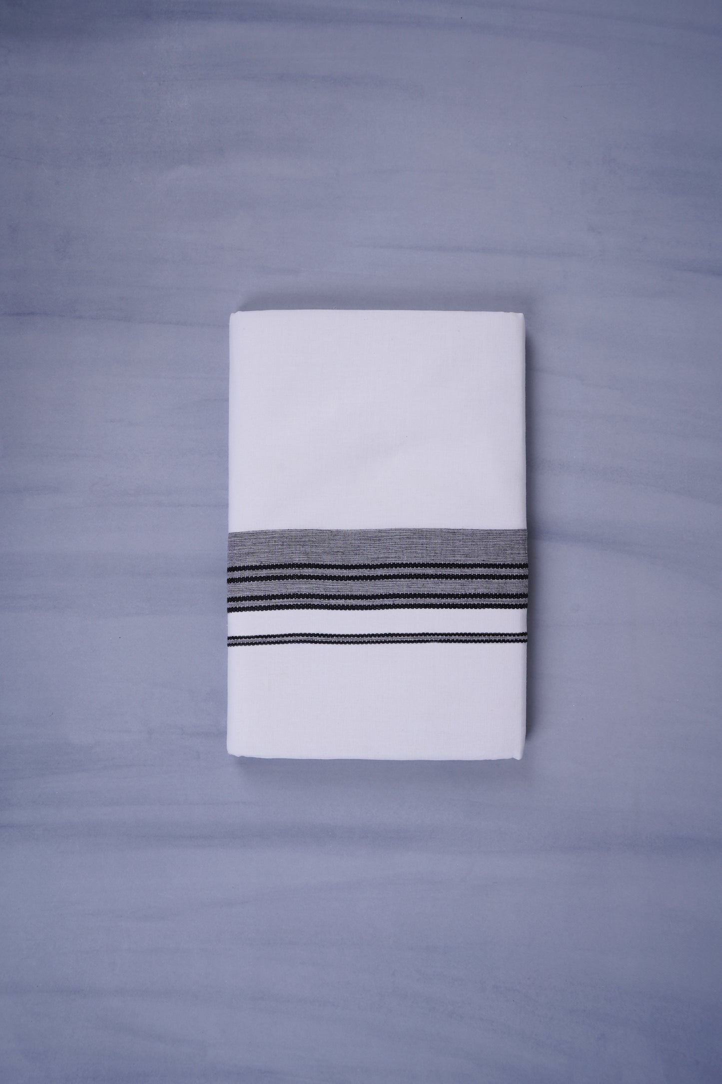 KERALOOM FINISH COTTON 333 W/D DHOTI 3.80 MTR - Black
