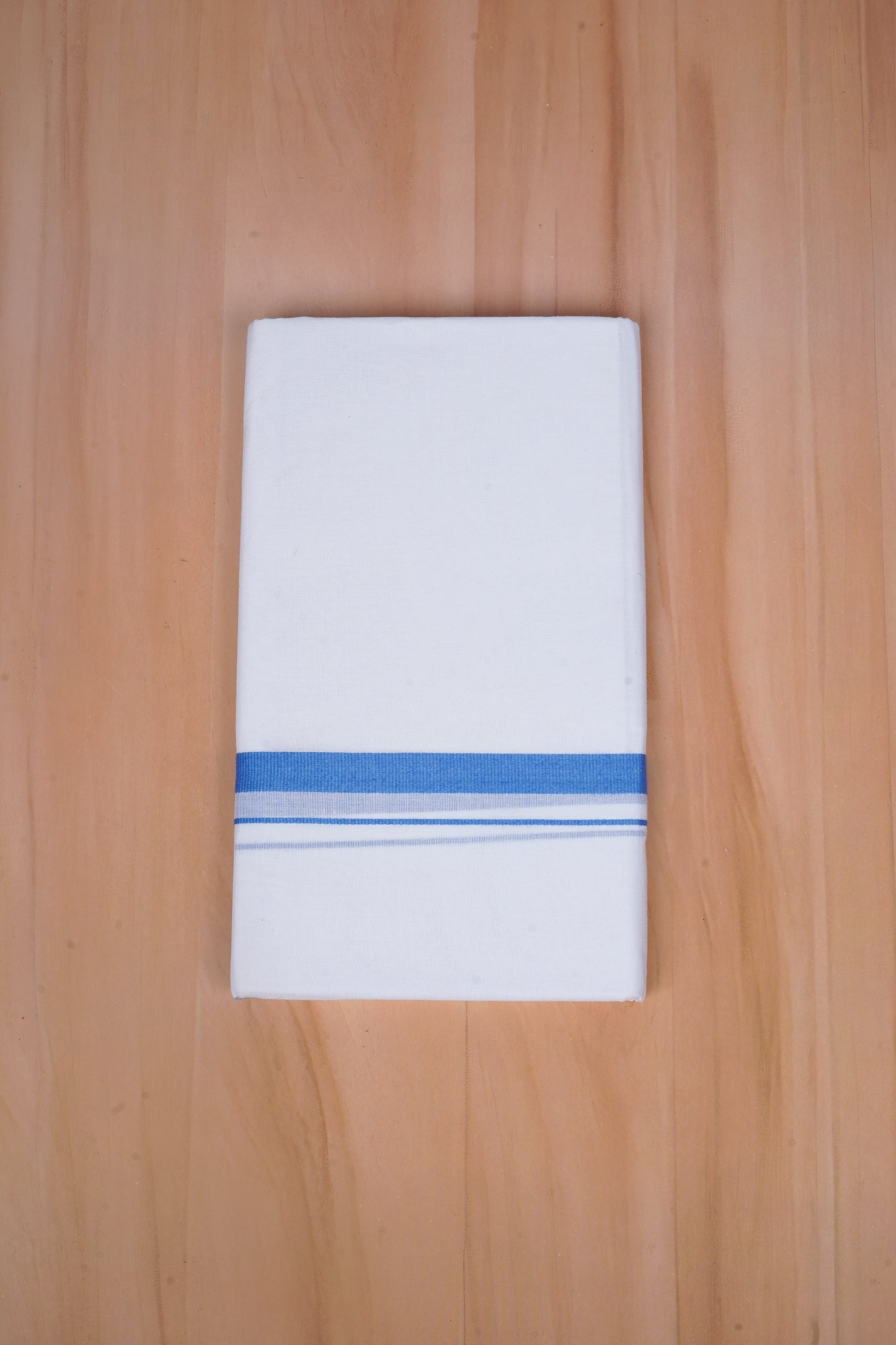 FCD-81 W/D DHOTI 3.80 MTR- Blue