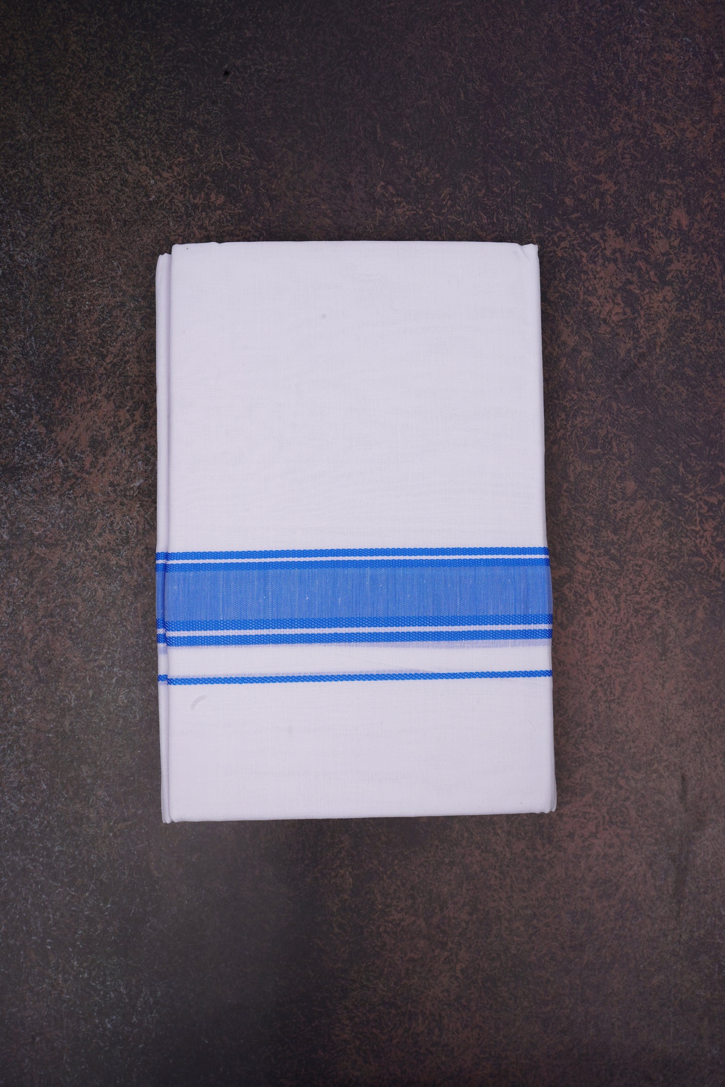 FD-116 W/D DHOTI 3.80 MTR-Blue