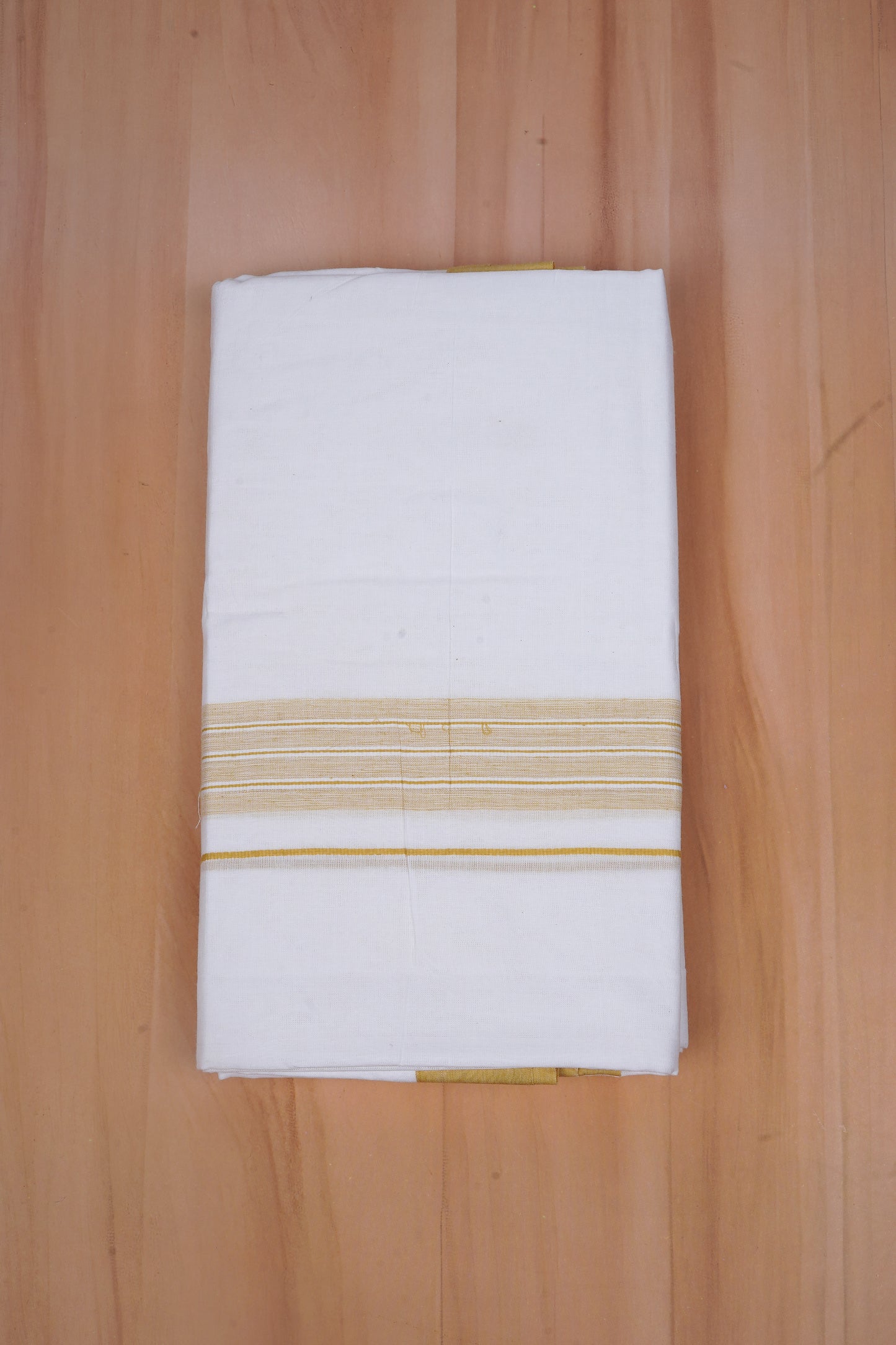 FCD-599 W/D DHOTI 3.80 MTR - Light Yellow