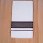FCD-74 W/D DHOTI 3.80 MTR-Dark Brown