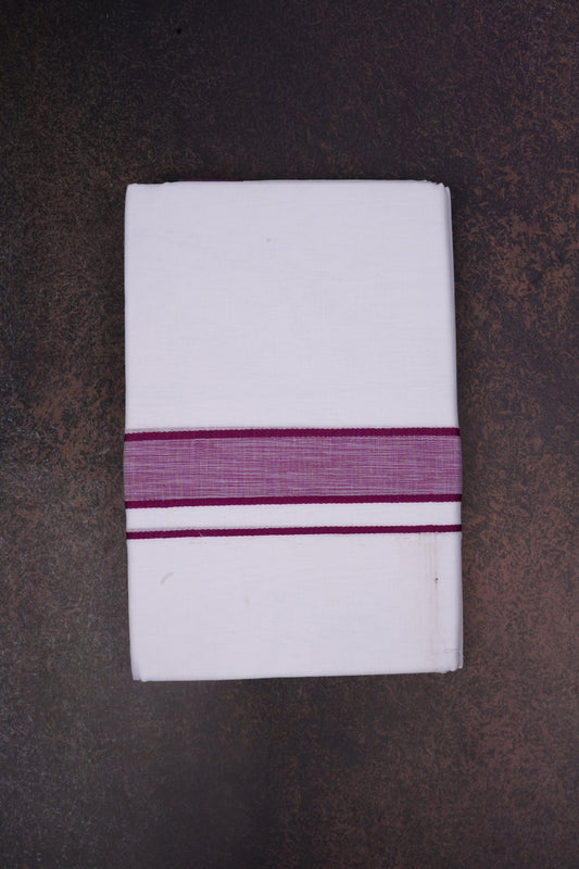FD-108 W/D DHOTI 3.70 MTR-Dark pink