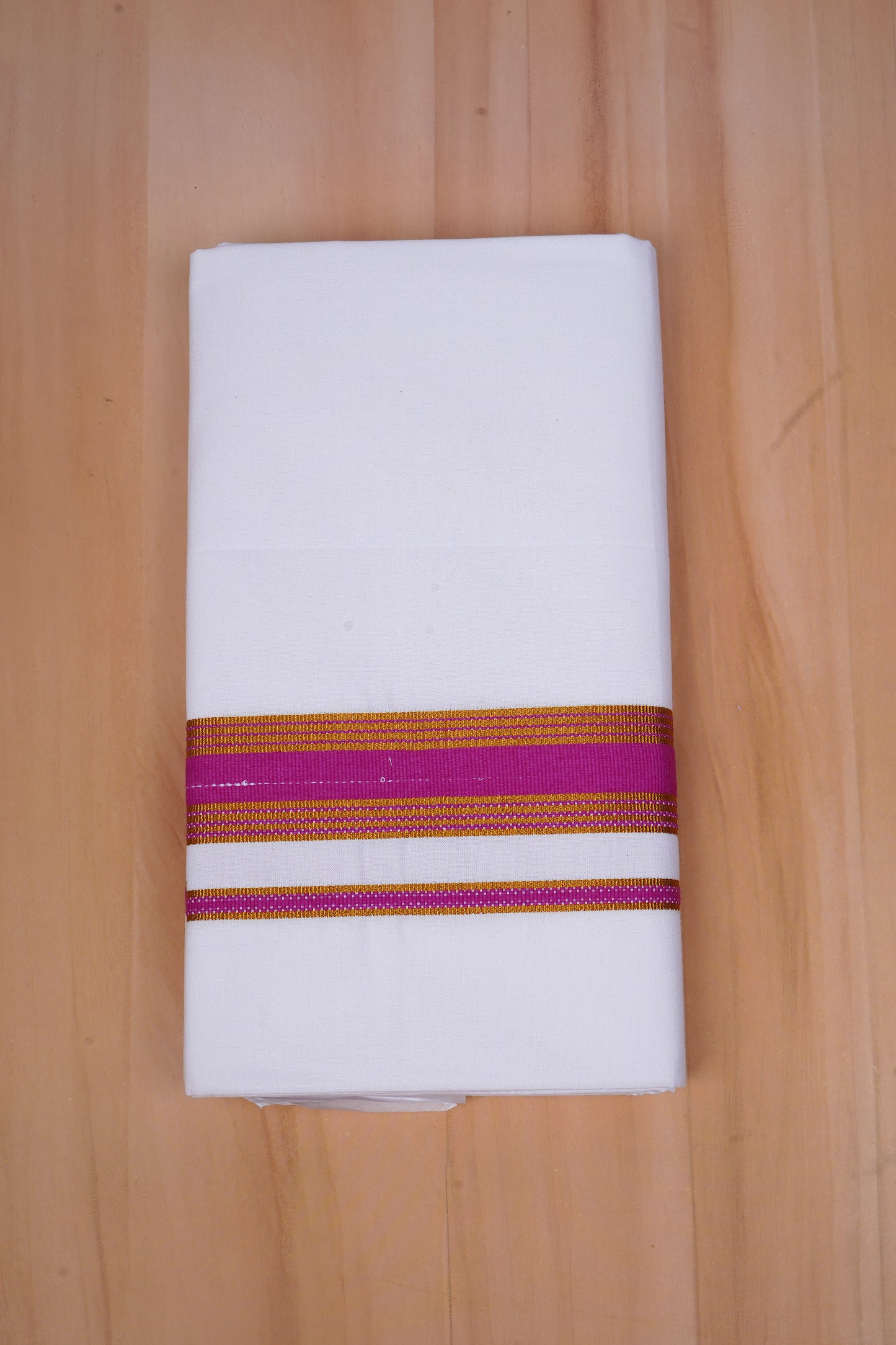 Gold Max W/S Dhoti 2.00 MTR - Pink