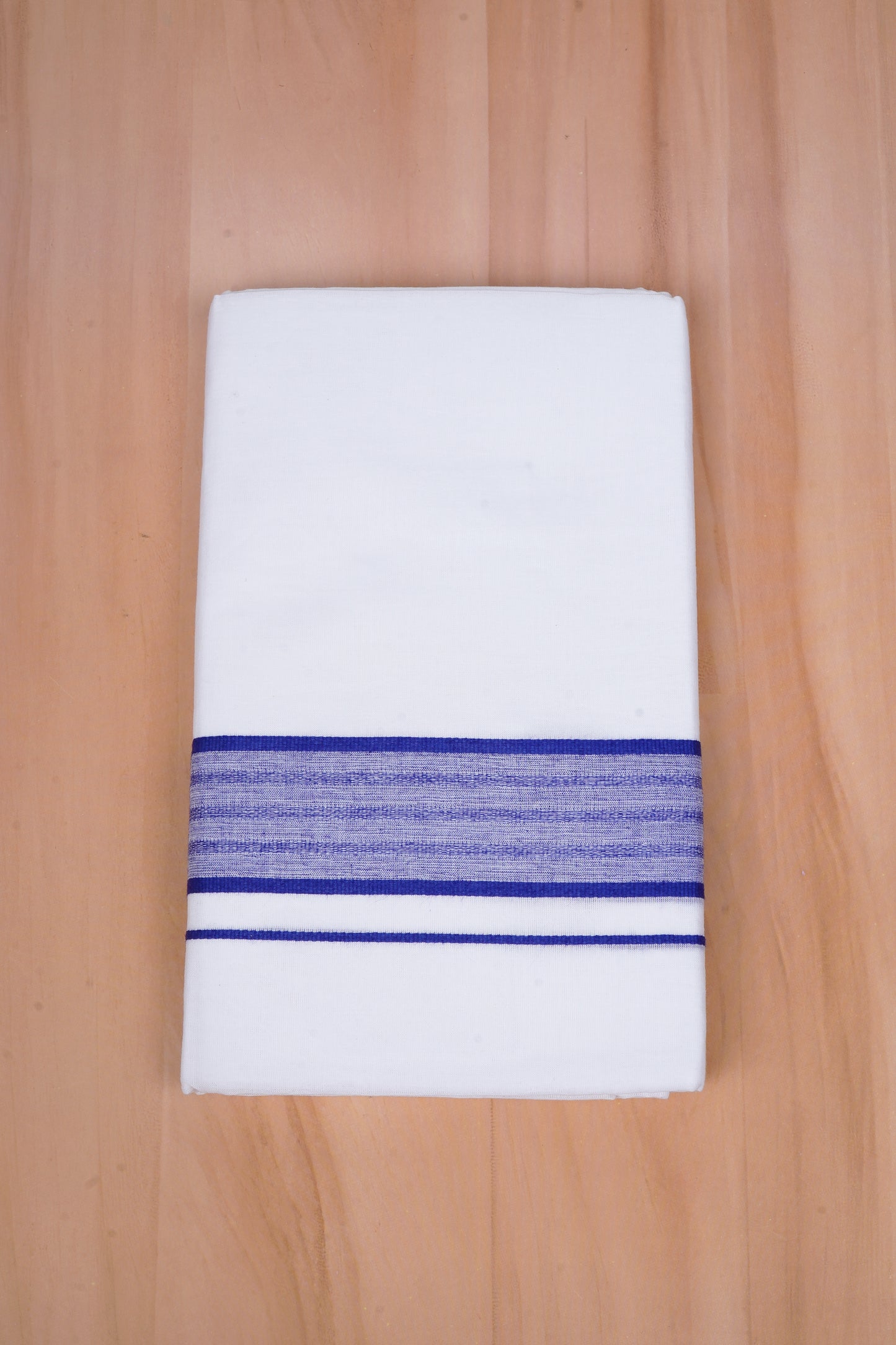 FCD-411 W/D DHOTI 3.80 MTR - Blue 4