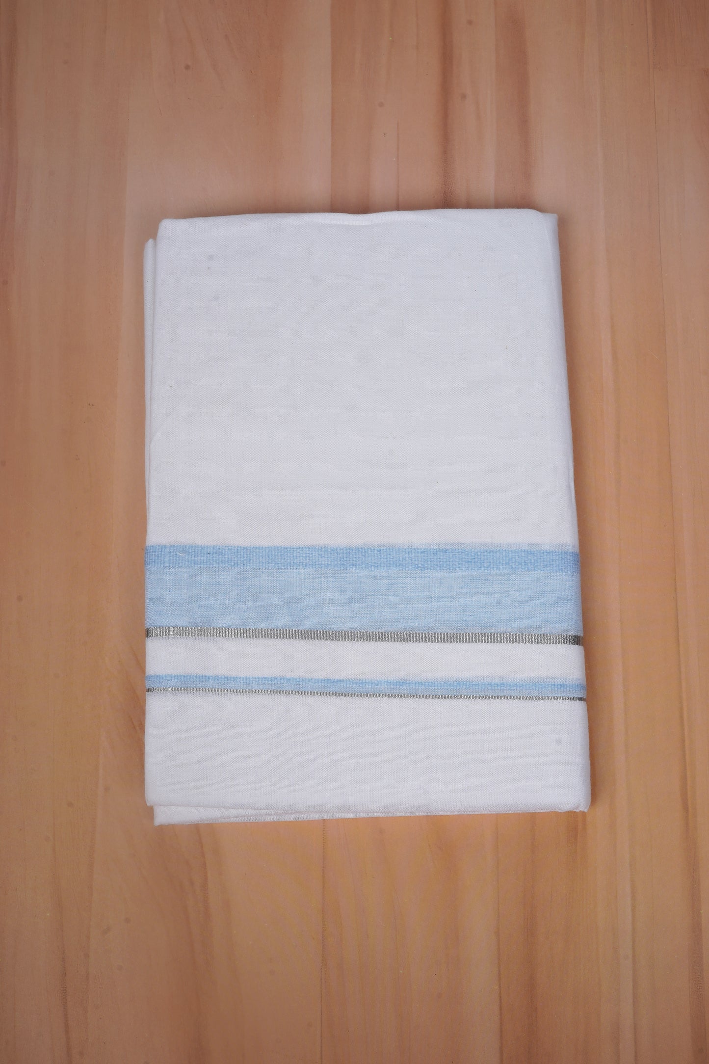 FCD-403 W/D DHOTI 3.80 MTR - Sky Blue