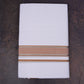 FD-137 W/D DHOTI 3.80 MTR-Brown