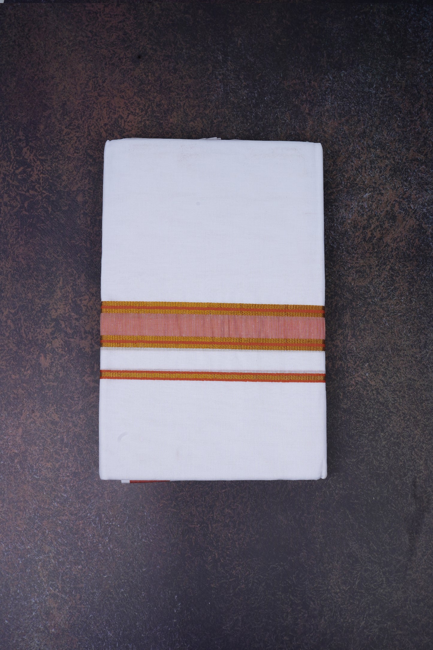 FD-172 W/D DHOTI 3.80 MTR - Brown