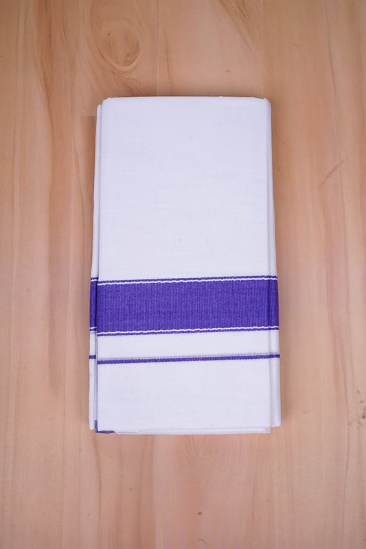 FCD-487 W/D DHOTI 3.80 MTR-Purple