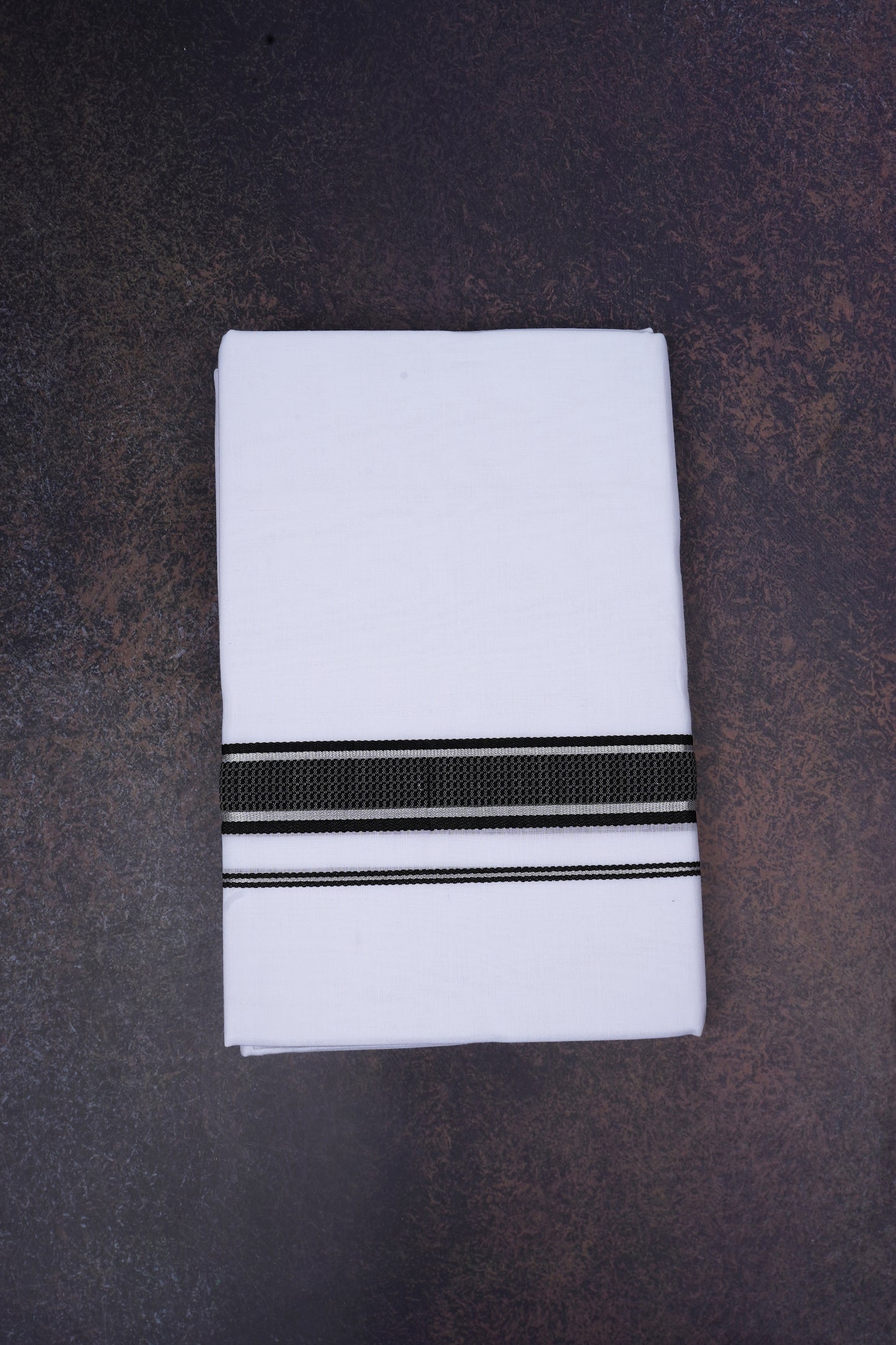 FD-167 W/D DHOTI 3.80 MTR-Black
