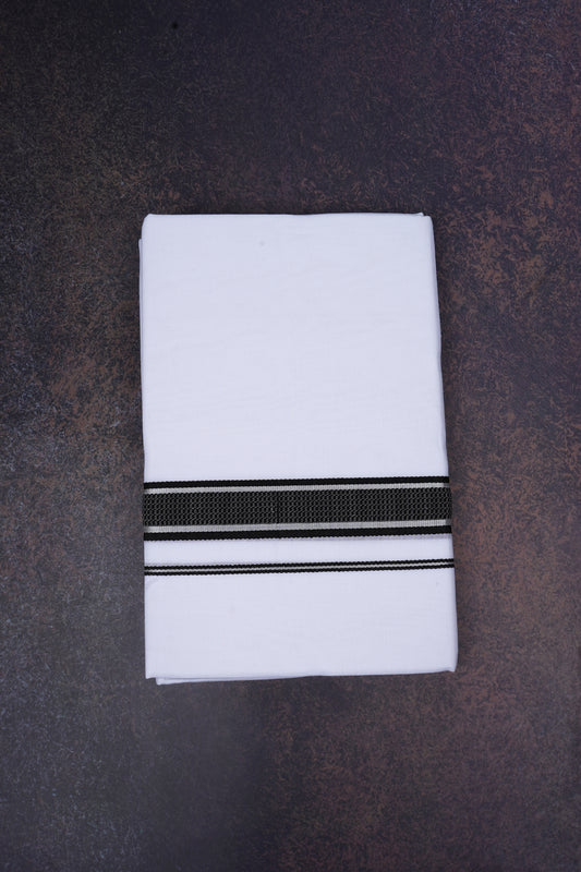 FD-167 W/D DHOTI 3.80 MTR-Black