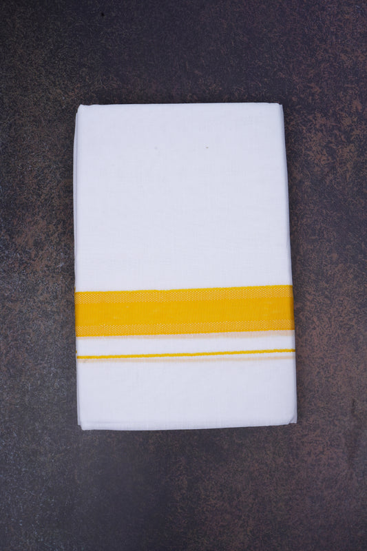 FD-177 W/D DHOTI 3.80 MTR-Yellow