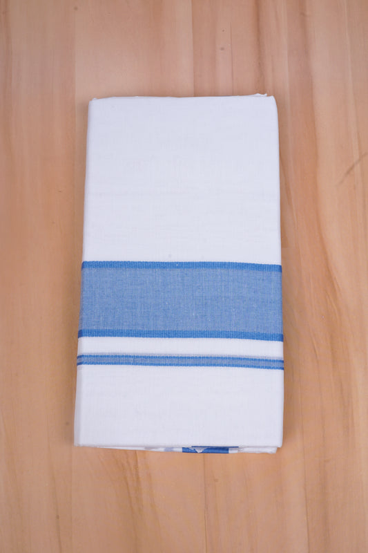 FCD-335 W/D DHOTI 3.80 MTR - Sky Blue