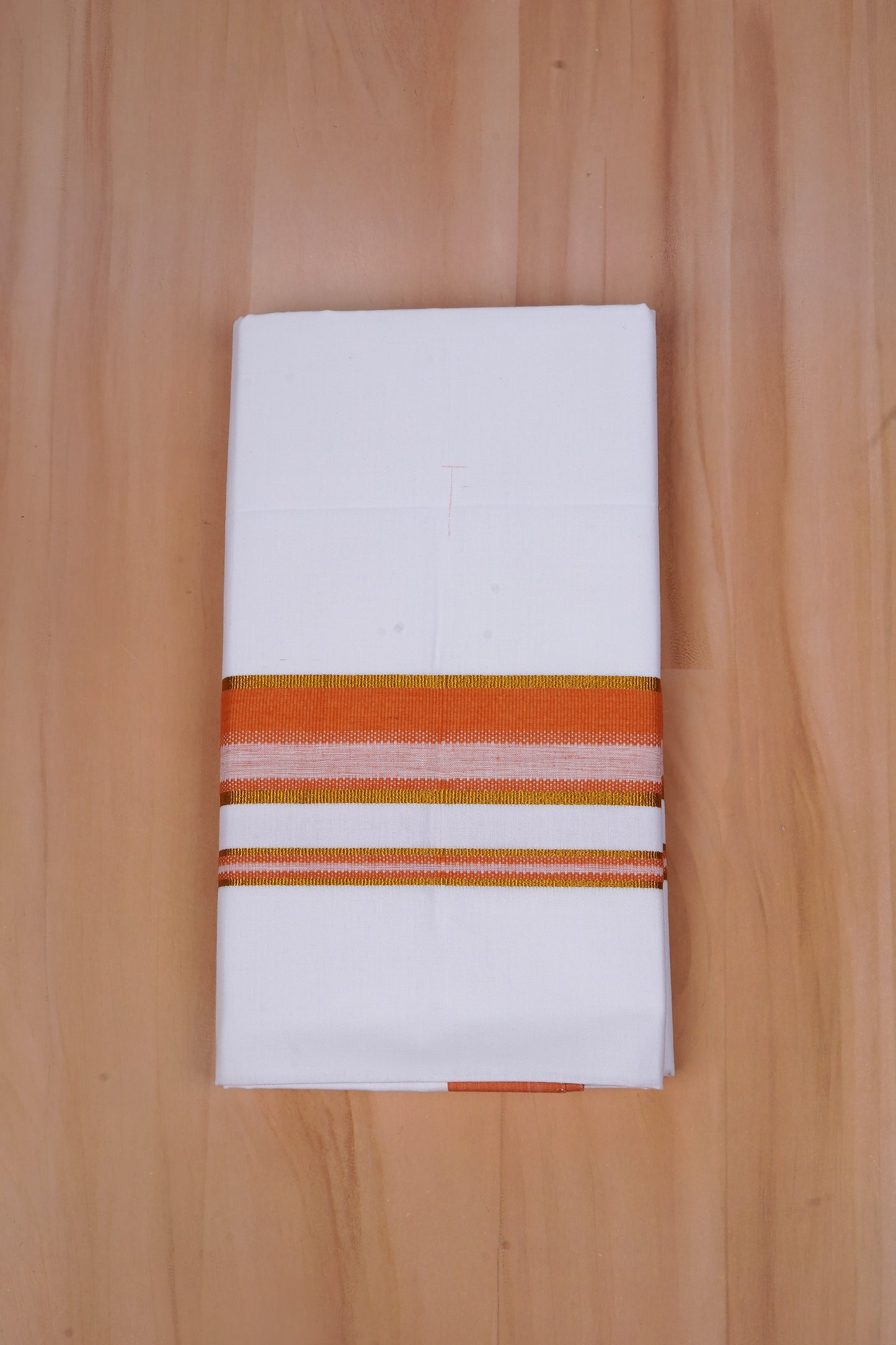 Popular Choice W/S Dhoti 2.00 MTR - Orange