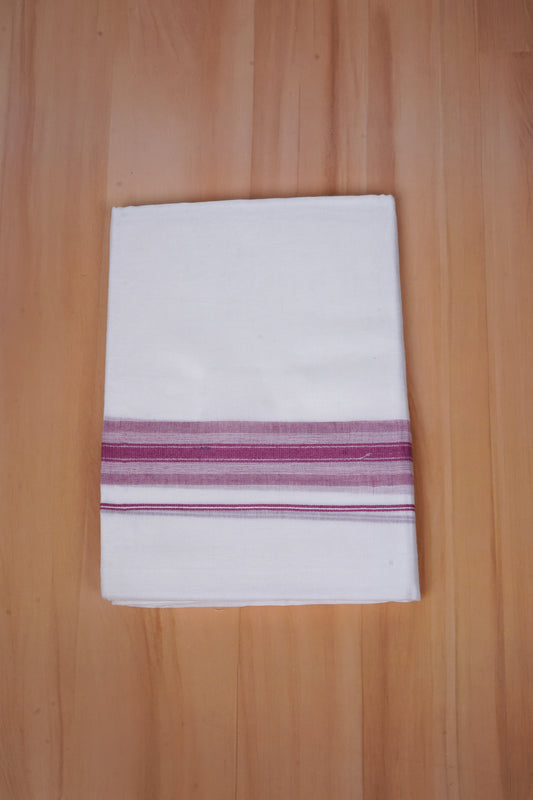 FCD-582 W/D DHOTI 3.80 MTR -Dark Pink