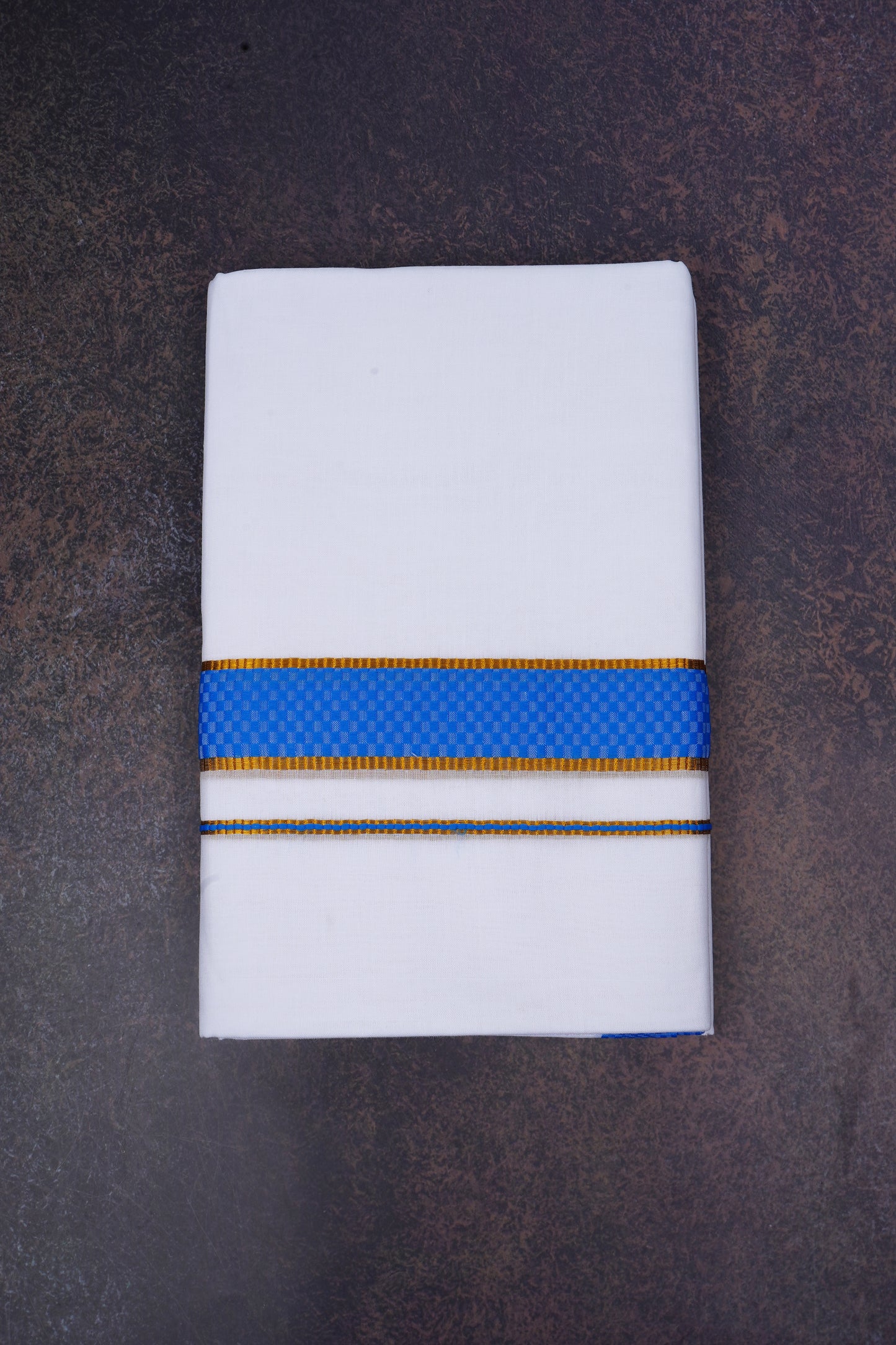 FD-200 W/D DHOTI 3.80 MTR-Blue
