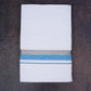 FD-168 W/D DHOTI 3.80 MTR-Blue