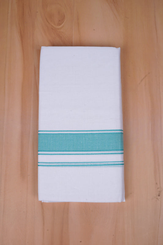 FCD-03 W/D DHOTI 4.00 MTR-Sea Blue