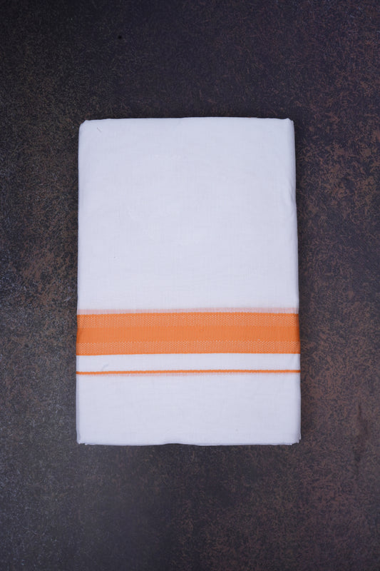 FD-177 W/D DHOTI 3.80 MTR-Ramar Orange