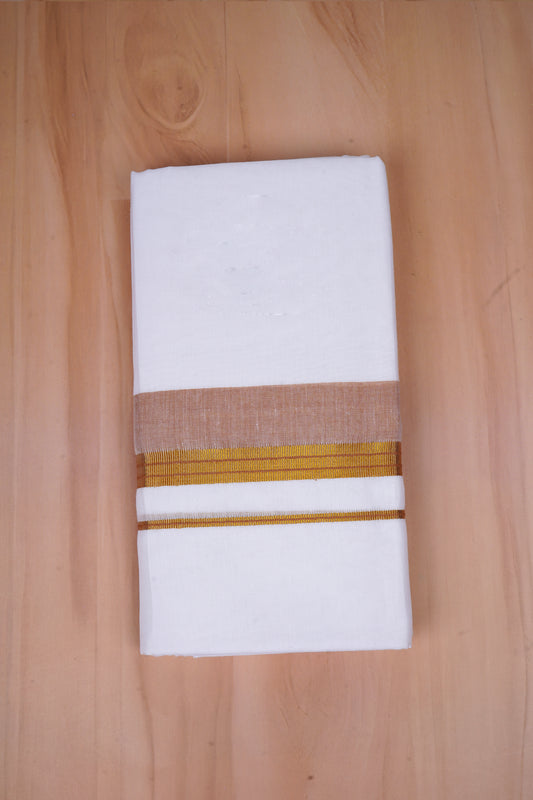 FCD-528 W/D DHOTI 3.80 MTR-Brown
