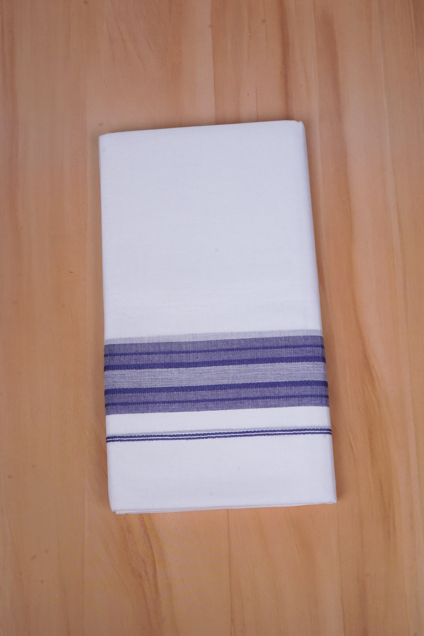 FCD-617 W/D DHOTI 3.80 MTR - Blue