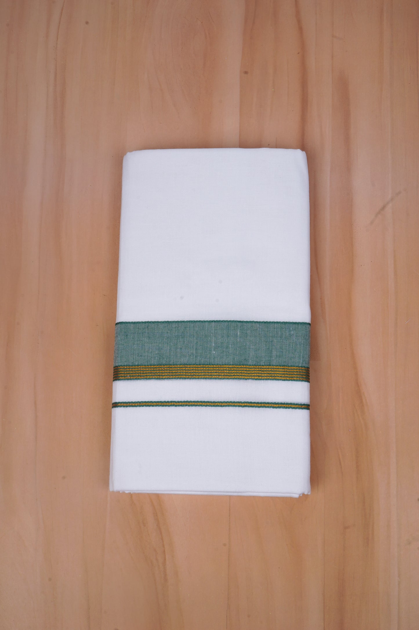 FCD-524 W/D DHOTI 3.80 MTR-Light Green