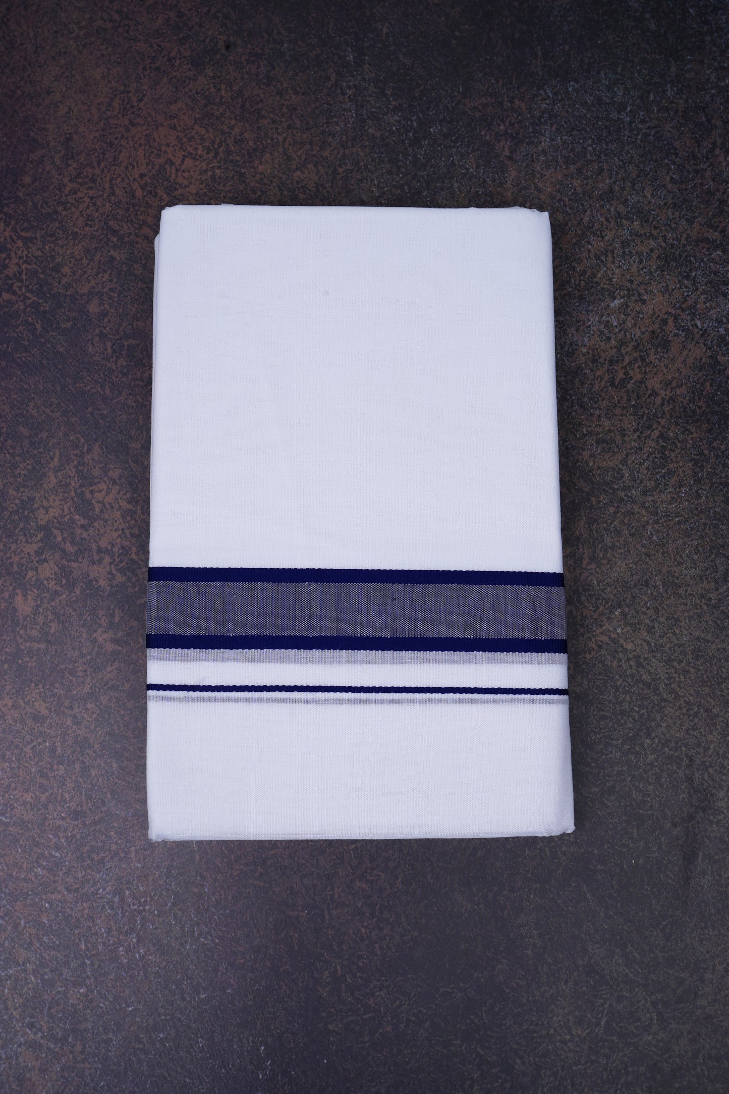 FD-91 W/D DHOTI 3.80 MTR-Dark Blue