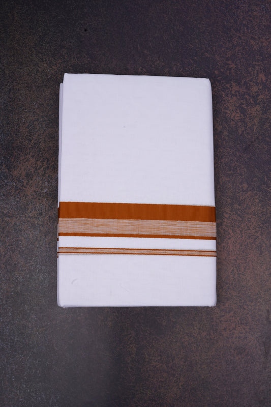 FD-170 W/D DHOTI 3.80 MTR-Brown