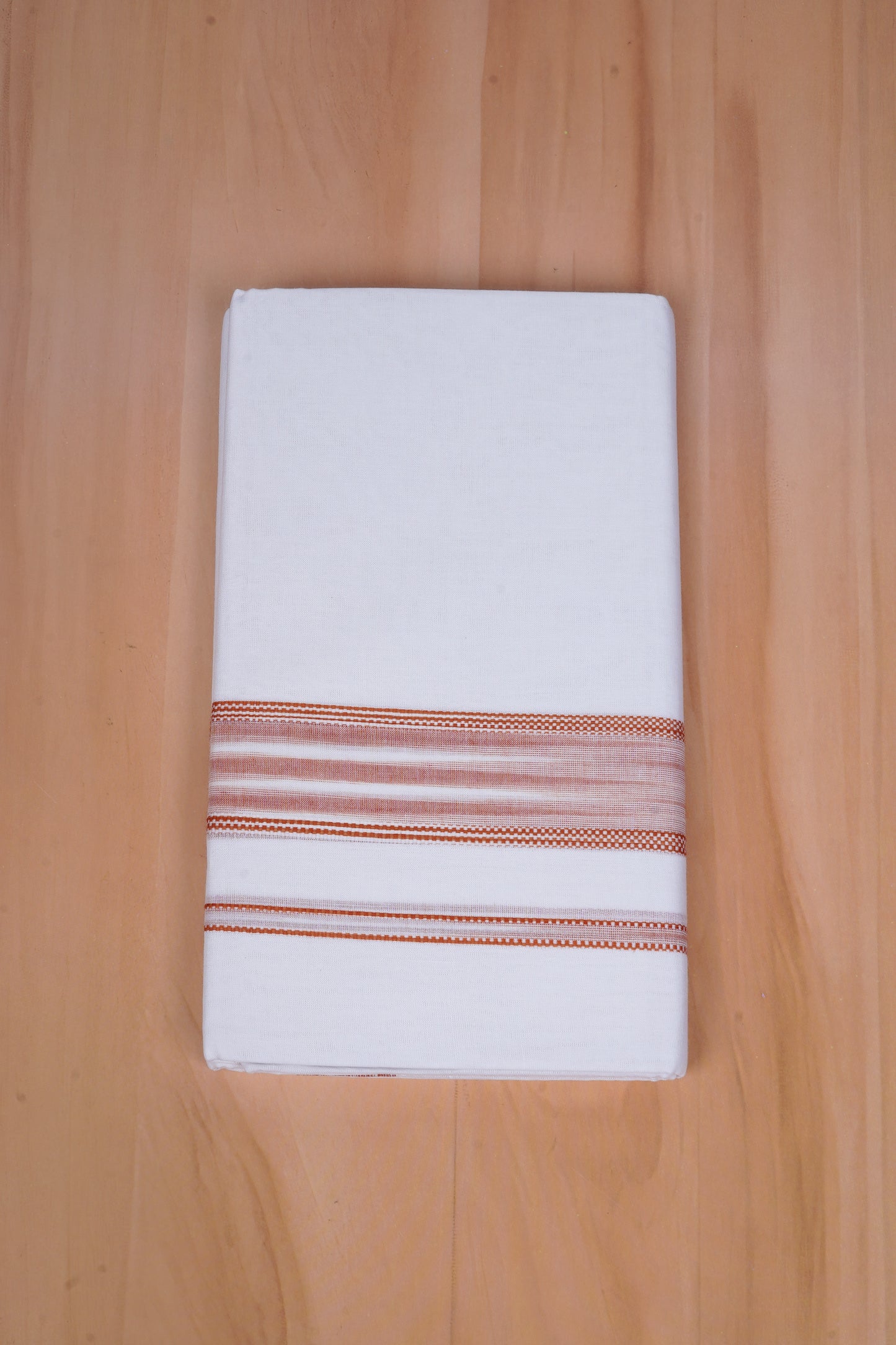 FCD-70 W/D DHOTI 3.80 MTR-Light Brown