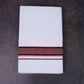 FD-91 W/D DHOTI 3.80 MTR-Dark Brown
