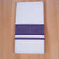FCD-335 W/D DHOTI 3.80 MTR - Dark purple