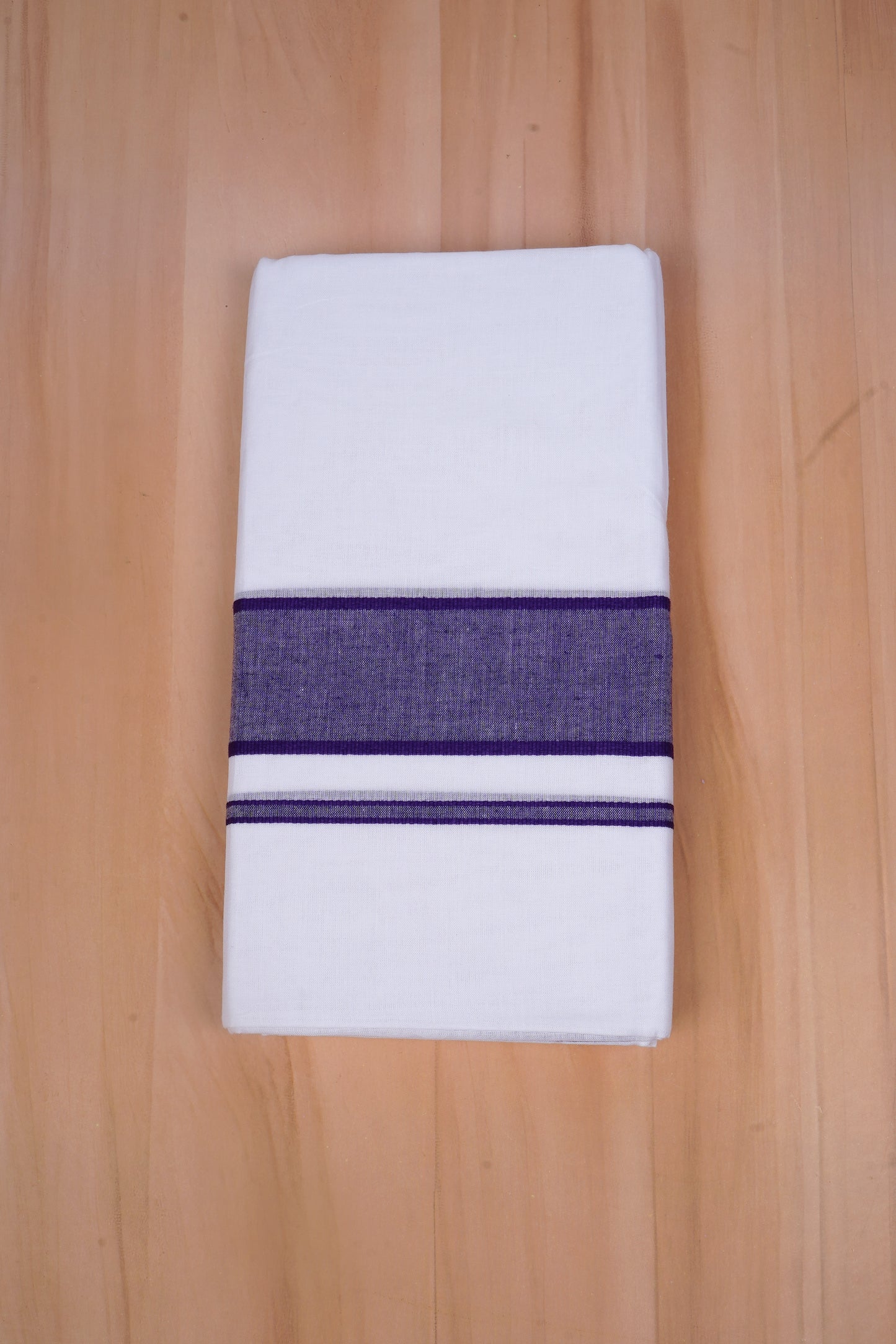FCD-335 W/D DHOTI 3.80 MTR - Dark purple